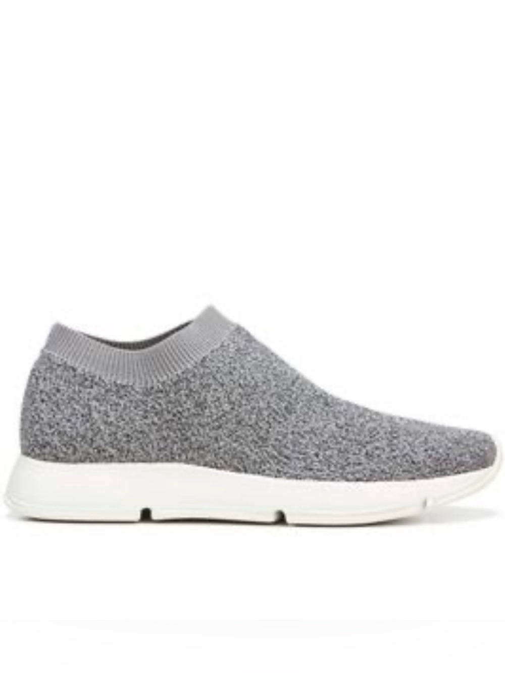 ⁠VINCE Grey Knit Sock Sneakers Slip On Shoes (Size 5.5 - 6.5) Gorpcore